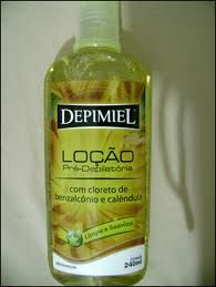 Loção Pré-Depilação Depimiel 240g