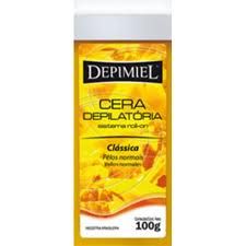 Cera Refil Roll On Depimiel amarela-classica
