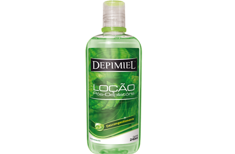 locao pos depilatoria 240ml
