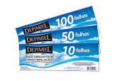 Lenços descartavel TNT p/depilaçao 50 unid.